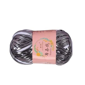 30M 100g Shiny Metallic Texture Yarn Ball Shiny Knitting Yarn for DIY Shirt New - Picture 1 of 30