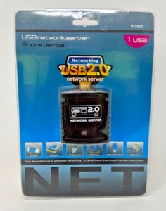 100Mbps USB2.0 LPR Printer & USB Print For Network Server Sharing LAN Networking - Picture 1 of 3