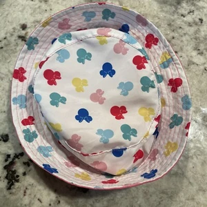 Disney Minnie Mouse Toddler Girls Infant Baby Bucket Hat Lightweight Sun Cap - Picture 1 of 5