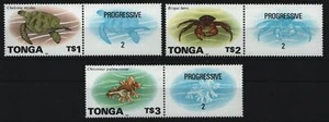 Tonga 1994 - Mi-Nr. 1325-1327 ** - MNH - Druckphasen - Meerstiere / Marine life - Picture 1 of 1