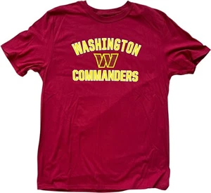 Washington Commanders  T-Shirt Large- Fanatics NFL Pro Line - NEW NWOT - Afbeelding 1 van 5