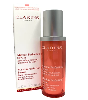 Clarins Mission Perfection Serum, corretor de manchas escuras 30 ml/1 oz. Novo na caixa - Imagem 1 de 2
