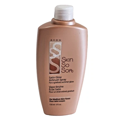 Spray aerógrafo Avon Skin So Soft Satin Glow tonos medios recarga (sin bomba) sellado Foto 1 de 4