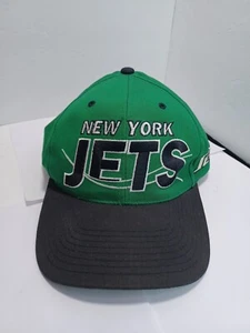 Vintage NEW YORK JETS Team NFL Embroidered SNAPBACK HAT Football - Picture 1 of 8