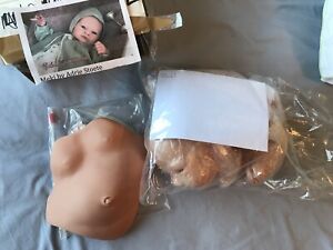 Reborn Unpainted Doll Kit Meki By Adrie Stoete Includes COA, Body And Belly