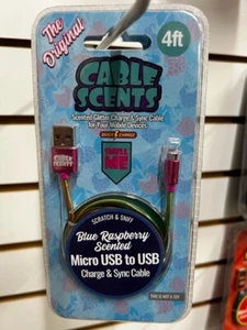 Micro USB to USB Charge/Synchronizing 4' Cable Blue - Picture 1 of 1
