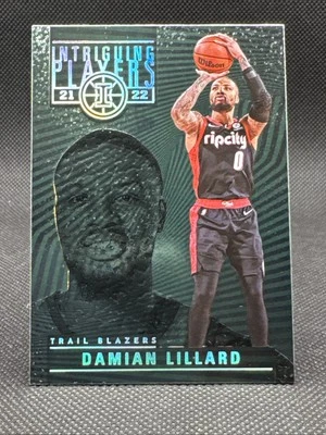 2021-22 Panini Illusions #24 Damian Lillard Intriguing Players Emerald - Image 1 of 2