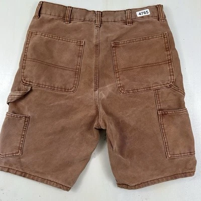 Pantalones Cortos Carpintero De Colección No Boundaries Para Hombres 28 Caqui Patín Y2K Lona Pesada Foto 1 de 4