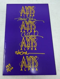 Axis Alpha #1 1994 Axis Triple-SIGNED Johnson Callahan Stroman [FN/VF] - Bild 1 von 3