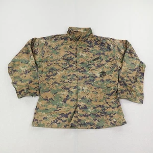 Camisa MARPAT Woodland de los Marines de los Estados Unidos MCCUU para Hombres Mediana Corta Camuflada Uniforme Militar - Imagen 1 de 9
