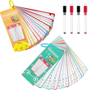 Lociban 2 Sätze Lernkarten, 1x1 Lernen Spiel, Einmaleins Lernen, 1x1 Lernkarten - Bild 1 von 7