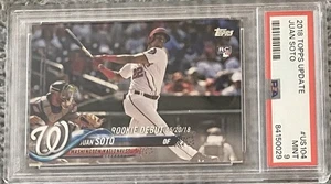 2018 TOPPS UPDATE #US104 JUAN SOTO PSA 9 - Picture 1 of 2