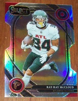 2024 Panini Select Football Ray-Ray McCloud Silver Prizm Die Cut Card - Image 1 of 2