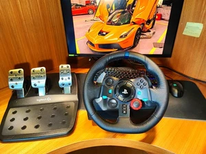 🎮G29 VOLANTE LOGITECH SIMULATORE GUIDA PS5 PS4 PC - Imagen 1 de 9