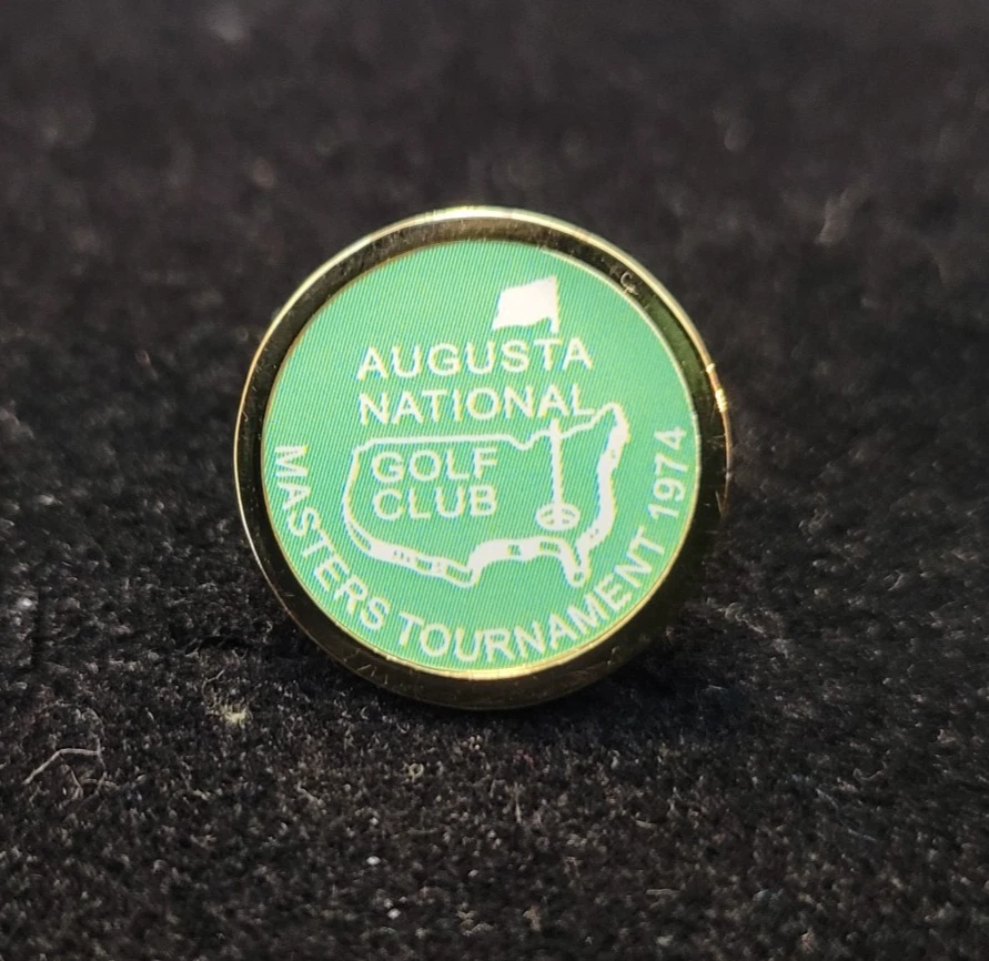 Masters Championship at Augusta Stem Style Gary Player 1974 segunda de 3 victorias Foto 1 de 2