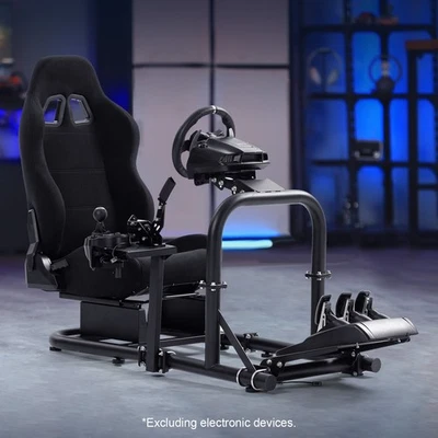 Dardoo Racing Simulator Cockpit With Seat Fit Logitech G29 Thrustmaster T80 T150 - Image 1 of 4