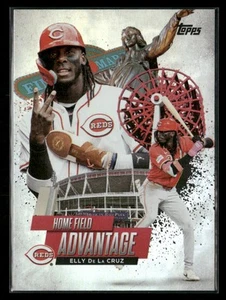 2025 Topps #HA-16 Elly De La Cruz Homefield Advantage - Foto 1 di 2