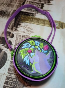 Bandolera Disney Loungefly Pesadilla antes de Navidad Oogie Boogie Brilla en la Oscuridad - Imagen 1 de 8