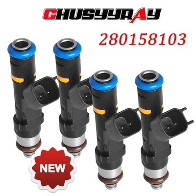 Juego de 4 inyectores de combustible originales para Mazda 3 2006-2012 2,0 L 0280158103 Foto 1 de 4