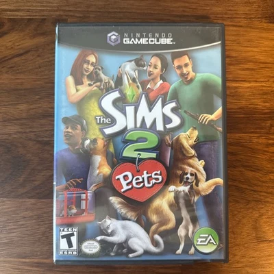 Sims 2 Pets (Nintendo Gamecube, 2006) Complete w/Booklets - Tested - Image 1 of 4
