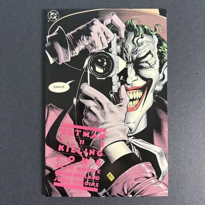 BATMAN THE KILLING JOKE #1 1988 Pink 2nd Print Variant Moore Bolland DC Comic - Image 1 of 4
