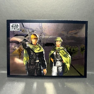 2022 TOPPS CHROME STAR WARS GALAXY THE JEDI & THE PRINCESS #67 - Bild 1 von 2