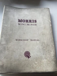 Genuine Morris Mini-Minor Workshop Manual - Picture 1 of 7