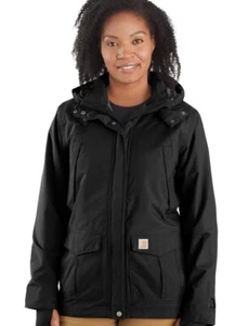 Carhartt Storm Defender Jacke Damen MEDIUM schwarz 0J2382-W Relaxed Work Wear - Bild 1 von 6