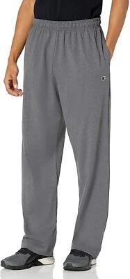 Pantalones deportivos Champion de jersey con parte inferior abierta para hombre Foto 1 de 2