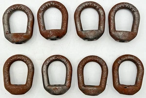 (8) CHICAGO DRILLED & TAPPED EYE NUT, C-181A 5/8", SURFACE RUST - Picture 1 of 16
