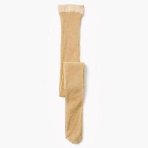NWT Gymboree Girls Gold Metallic Tights Holiday sizes S, L, XL - Picture 1 of 1