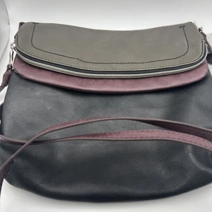 Bolso Bandolera Cora Relic Suave Imitación Cuero Cartera Negro Marrón Borgoña - Imagen 1 de 10