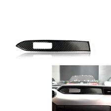 Carbon Fiber Interior Dashboard Panel Cover Trim Fit For Ford Mustang 2015-19