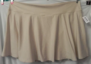 NWT Old Navy Stretch Tech Dry Quick Brown Skort Skirt with Pockets- 4XL - Picture 1 of 6