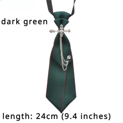 Unisex Mujeres Corbata Cristal Traje Blazer Banquete Estilo Preppy Estudiantes Fiesta Foto 1 de 4