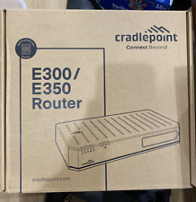Cradlepoint E300  E350 Series Router 300 Mbps  - BF01-0300C4D-NN - Open Box