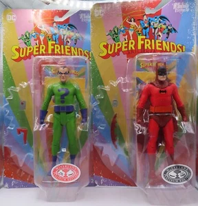 McFarlane Super Powers Batman Platinum and Riddler Red Platinum - Read Desc - Picture 1 of 5