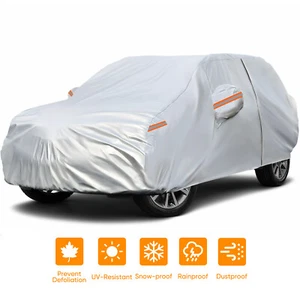 SUV Car Cover Waterproof Sun Outdoor Protector For Toyota Land Cruiser 4Runner - Picture 1 of 14