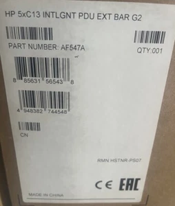 New HP AF547A PDU Intelligent Extension Bar Power Distribution Unit - Picture 1 of 3