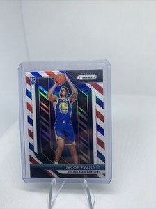 2018-19 Panini Prizm Jacob Evans III Red White Blue #212