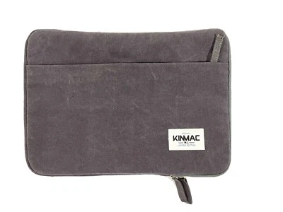 Kinmac-13 inch Dark Gray Cushion Protective  Laptop ipad Case Bag Sleeve - Image 1 of 4