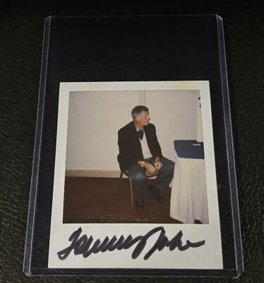 Fotografía Polaroid firmada por Tommy John autógrafo automático béisbol Yankees de Nueva York Foto 1 de 4
