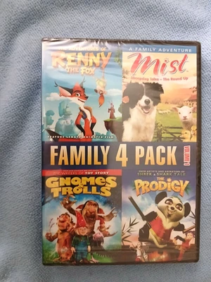 FAMILY 4 PACK!   Vol. 1   DVD  "brand new, still factory sealed, never opened" - Image 1 of 2