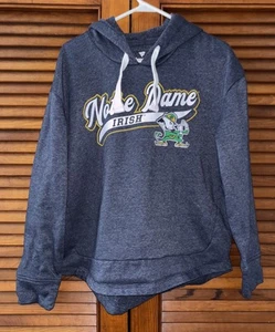Notre Dame Fighting Irish Fanatics Hoodie Sweatshirt Women's Large - Picture 1 of 3