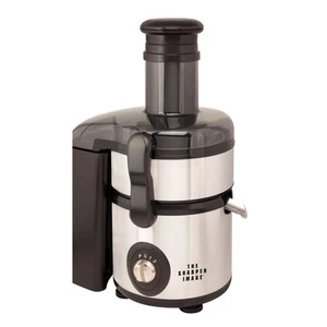 The Sharper Image 600-Watt/2 Speed and Pulse Stainless Steel Juicer-Blender... - Picture 1 of 3