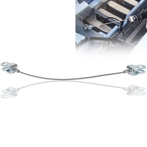 Replacement for Front Right or Left Hand Side Hood Check Stainless Steel Cabl... - Picture 1 of 8
