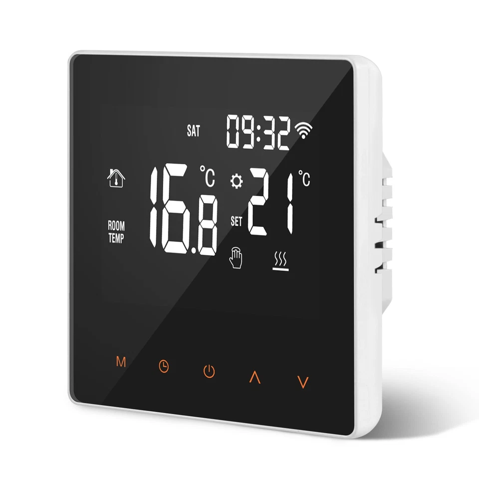2025 Wifi Digital Thermostat Raumthermostat Fußbodenheizung Touchscreen 16A DE - Bild 1 von 4