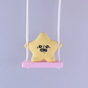 Star - Chiikawa: Something Small And Cute Buranko (Swing) Figure From Japan - Picture 1 of 6