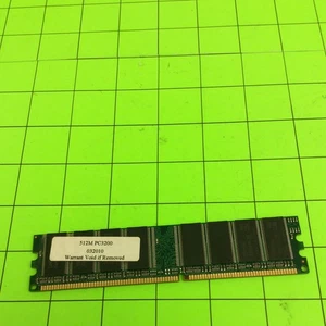 032010 512MB DDR-400 (PC-3200) Random Access Memory RAM - Picture 1 of 5