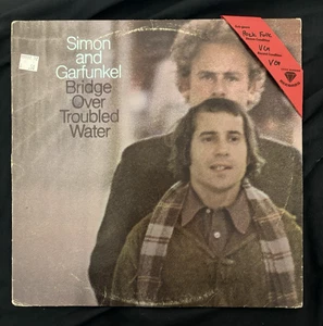 Simon and Garfunkel Bridge Over Troubled Water Vinyl LP 1970 Columbia Records - Foto 1 di 7